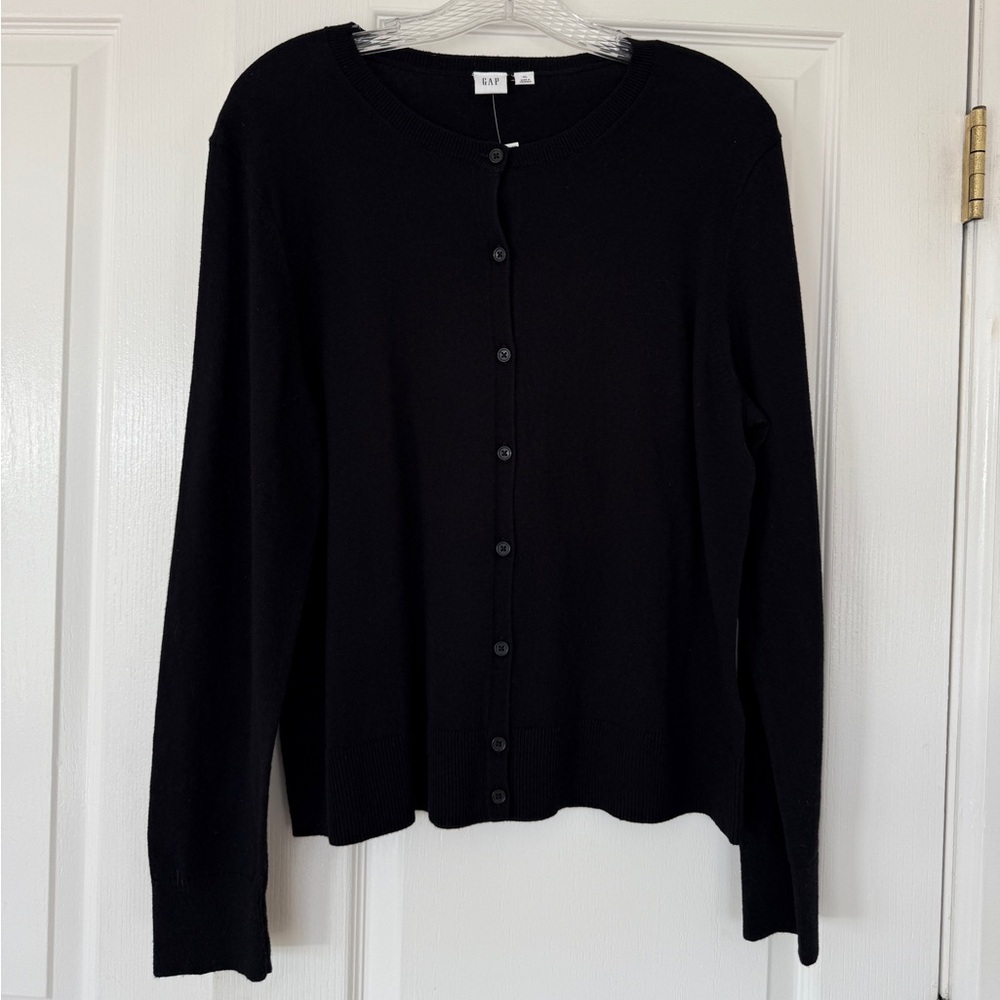 NWT GAP 100% Cotton Women's Black Sweater
